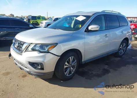 2017 Nissan Pathfinder Sv из США, поврежденный, VIN 5N1DR2MN9HC680155